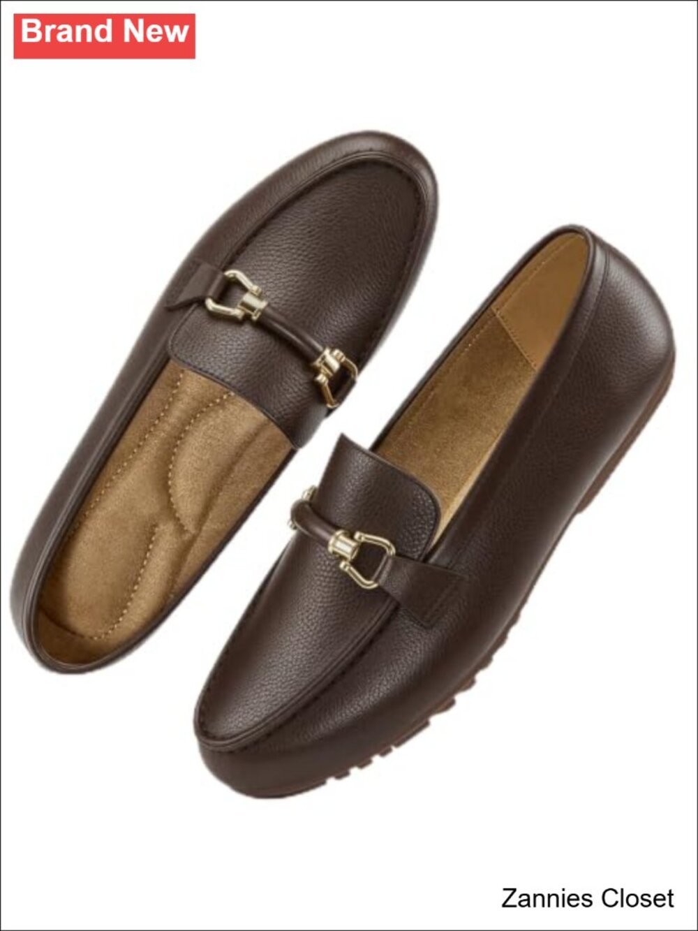 ✨ Women's Loafers Comfortable Slip On Business Work Flats Driving Mocc